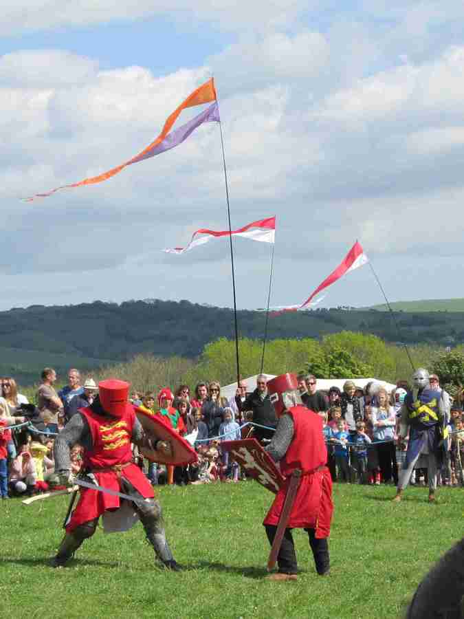 ChalkLife Festival: battling knights